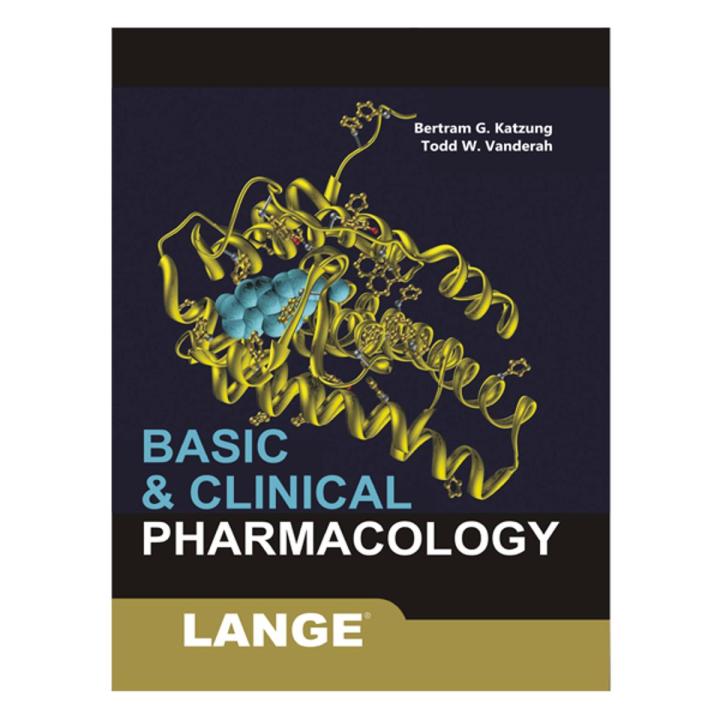 Basic and Clinical Pharmacology 15e by Bertram Katzung Big book