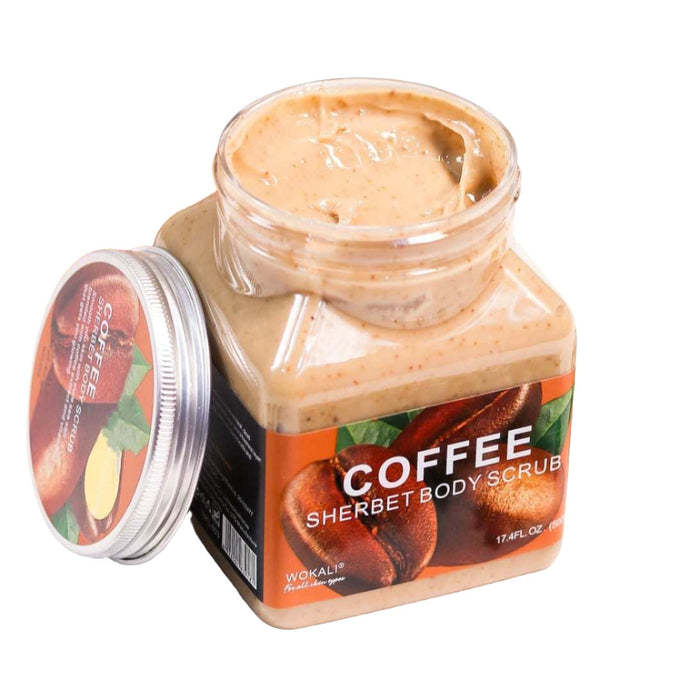 about — graze by steph Images High Quality Grahic WOKALI Coffee Sherbet Body Scrub 350ml — Coffee Variant | Daraz.pk