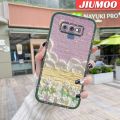 JIUMOO Case For Samsung Note 9 Case Oil Painting Beautiful Starry Sky Thin Shockproof Square Edge Silicone Casing Full Lens Cover Camera Protect Cases Softcase. 