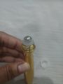 1pcs 4.5 inch long empty Golden 15ml Roll on Steel Roller Ball for use attar oil  Perfume Eye Cream Metal Golden Roll on Roller travel Bottle High Quality. 