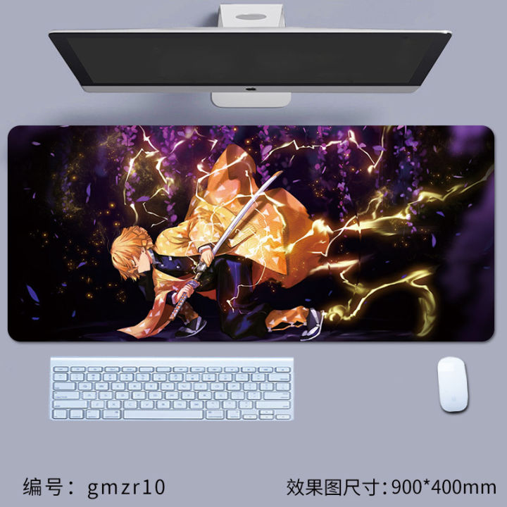 Demon Slayer Anime Series XXL Anti Slip Large Gaming Mouse Pad Desk Mat for Keyboard & Mouse Speed Edition – 900x400x3mm