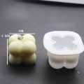 Buy One Get Free One Cube Candle Mold/ Bubble Candle Mould  /3D Bubble Silicone/ Mold  Soap Molds  / Mini Bubble Mold. 