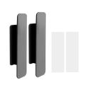 2Pcs Window Cabinet Drawer Handles Self-adhesive Door Wardrobe Handle Organizer Paste Open Sliding Door Knob. 