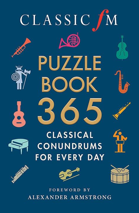 Liberty Books | The Classic Fm Puzzle Book 365 by Alexander Armstrong (100% Original)
