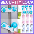 4pcs/lot Children Security Protector Baby Care Multi-function Child Baby Safety Lock Cupboard Cabinet Door Drawer Safety Locks. 