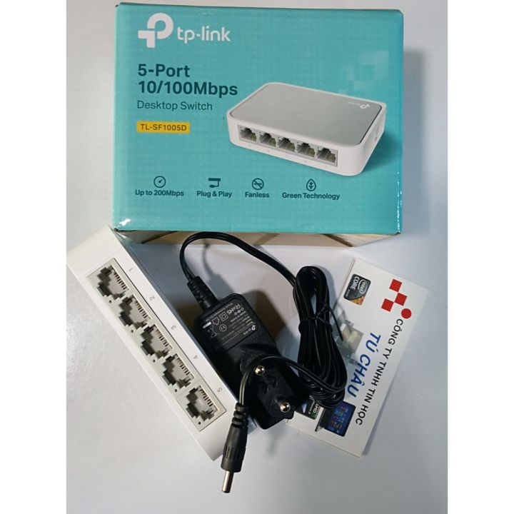 TP-Link%205%20Port%20Gigabit%20Ethernet%20Network%20Switch%20%7C%20Ethernet%20Splitter%20%7C%205-Ports%20Latest%20Gen%20%7C%20Plug%20&%20Play%20%7C%20Traffic%20Optimization%20%7C%20Unmanaged%20(TL-SF1005D)%20-%20Image%204