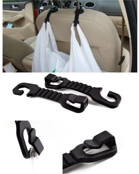 2%20PCS%20Plastic%20Car%20Shopping%20Bag%20Holder%20Seat%20Hook%20Hanger%20-%20Image%202