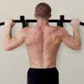 New Wall-Mounted Chin Up Pull Up Push Up Bar for Body Building, Exercises. 