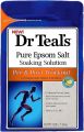 Dr. Teals Pre & Post Workout Epsom Salt Soaking Solution (4 Pack, 3lbs Ea.) - Essential Oils Blended with Pure Epsom Salt & Menthol - Eases Aches & Soreness, Alleviates Daily Stress - At Home Recovery. 