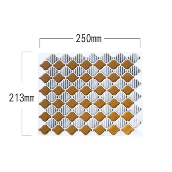 Mosaic Wall Tile Peel And Stick Self Adhesive Backsplash Home Decoration Accessories Living Room Wall Sticker Bedroom Decor