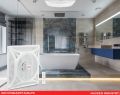 Smart Fans 2'X 2' False Ceiling Fan Concealed Back Energy Efficient Plastic-Glossy White Remote Control. 