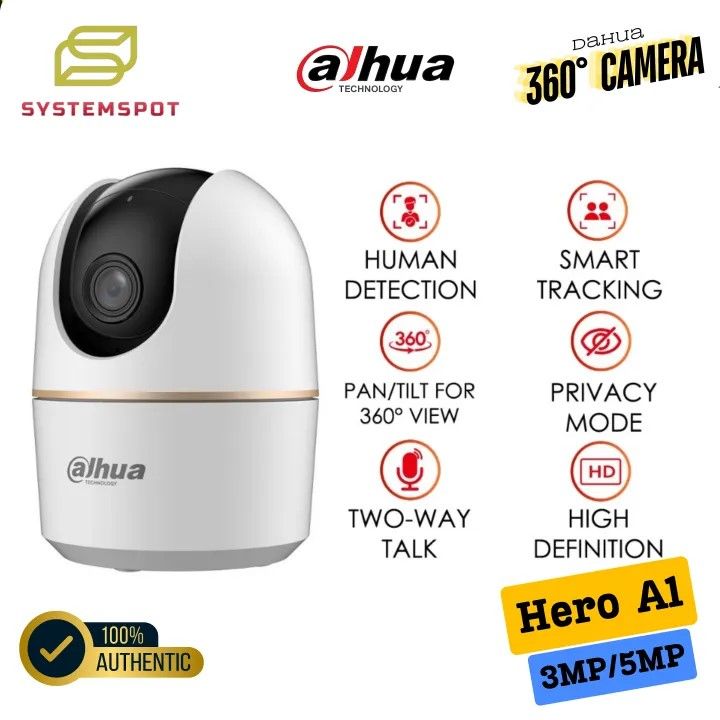 DAHUA:%20Model:%20DH-H3A:%20DAHUA%203MP%20Indoor%20Fixed-Focal%20Wi-Fi%20PAN%20&%20Tilt%20Network%20Camera%20-%20Image%203