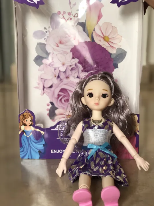 New%2010-12%20Inch%20Bendable%203D%20Princess%20Doll%20with%2018%20Joints,%20Moveable%20Chest,%20Light%20&%20Music,%20Fashionable%20Doll%20for%20Kids%20-%20Ideal%20Gift%20for%20Girls%203-8%20Years%20-%20Image%207