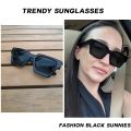 Eldorado New Classic Square Frame Sunglasses for Women & Men| Vintage Small Square Sunglasses|Glass Lens. 