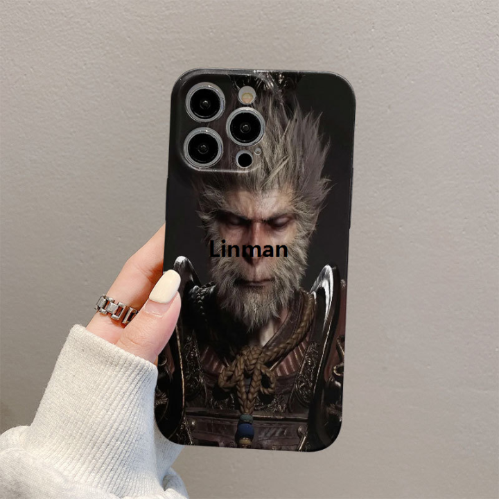 Linman%20%E3%80%902025%20Version%E3%80%91%20NFC%20Function%20DIY%20Phone%20Case%20For%20iphone%2015%2014%2013%20Pro%20Max%20Portable%20Black%20Myth%20Wukong%20Enhanced%204%20Colors%20Screen%203.97inch%20Funda%20With%20Gift%20Case%20-%20Image%205