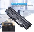 Laptop Battery  6 Cell  For  Inspiron M4040 M411R M5040 M511R Series    Type  J1KND  4T7JN 9T48V -  Black. 
