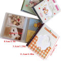 Cute Flower Hollow 3 inch Mini Photo Album 80 Grids Photos Storage Album Card Holder Cartoon Photo Album Star Chasing Album INS. 