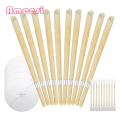 Ameesi Trumpet Ear Candle Cotton Swab Aromatherapy Ear Candle with Plug. 