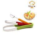 3 in 1 Scoop Watermelon Baller,Troop Slicer Melon Clever and Fruit Scooper Set. 