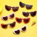JEI 3-9 Years Vintage ink eart-Shaped eart Sunglasses ids Sunglasses oddler Sunglasses lasses. 