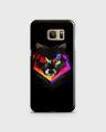 Samsung S7 edge Cover 3d Hard case  Wolf Style - 1cover2329. 