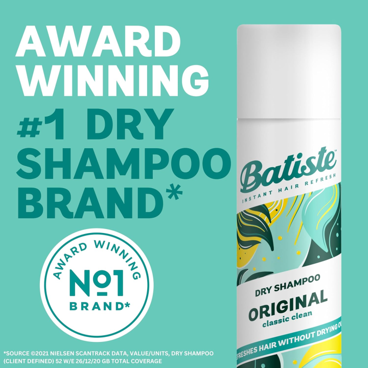 Batiste%20Dry%20Shampoo%20Original%20200ml,%20Fresh%20&%20Clean%20Fragrance,%20No%20Rinse%20Spray%20to%20Refresh%20Hair%20in%20Between%20Washes%20-%20Image%203