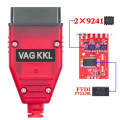 1 PCS 409 New Red PCB Board 9241A Chip COM FT232RL Replacement Accessories for USB Tool OBD2 USB Diagnostic VAG409.1. 