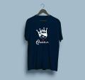 Half Sleeves T Shirt For Girls new stylish design (Queen) Casual Wear ,Export Quality , Round Neck. 