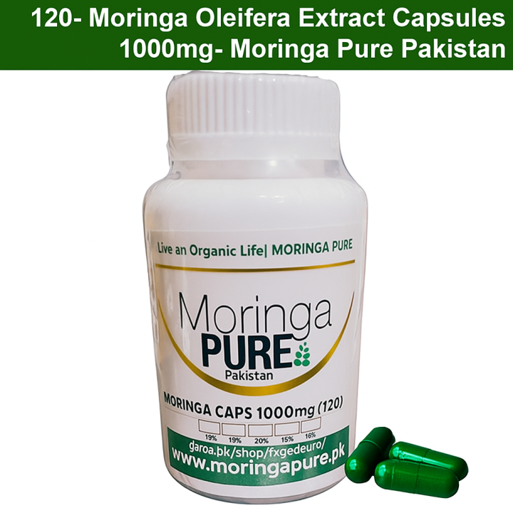 Moringa Capsules 1000mg Moringa Oleifera Pakistan