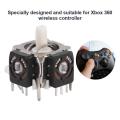 Analog Stick Thumbstick, Replacement 5-Piece Joystick Analog Sensor Module for Xbox 360 5-piece Wireless Controller. 