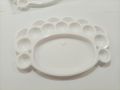 Painting Tray Palette Art Palettes  Color Mixing Plate 1 Pcs. 