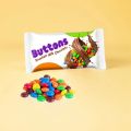 Buttons Premium Milk Chocolate | Creamy & Smooth Chocolate Treats | Perfect for Snacking & Sharing | Chocolate Beans Bunties | Choco Beans | Colorful Bunty | 12pcs Box. 