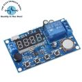 Real Time 5 To 60v Dc Delay Timer Relay Module Switch Control Clock Synchronization Multiple Mode Control Board In Pakistan. 