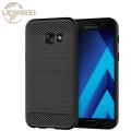 Leweisi Carbon Fiber Bumper Phone Case For Samsung Galaxy A5 2017 Back Cover Coque Shockproof Protective. 