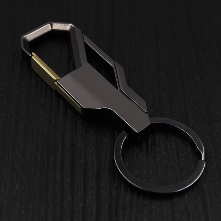 Men's Creative Alloy Metal Keyfob Gift Car Keyring Keychain Key Chain Ring