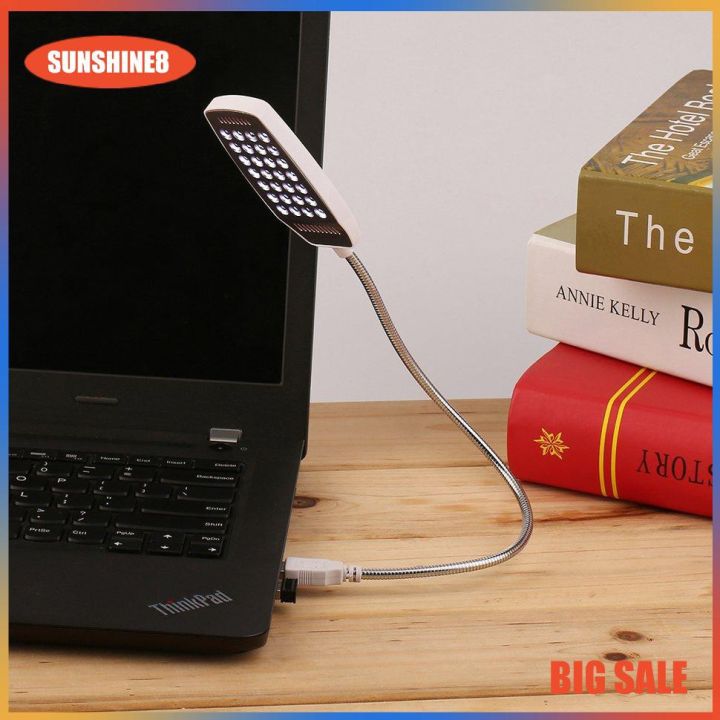 Bright 28 LED USB Light Flexible Computer Lamp Desk Reading | Daraz.pk