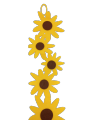 Artonic Fomic Sheet Sun Flowers Length for Craft Pegs, Paper, Photo, Message Cards and Decoration Yellow Color Size 38.5 x 4.7 Inches. 