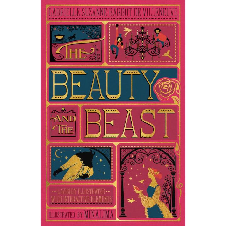 Beauty and the Beast, The (MinaLima Edition): (Illustrated with Interactive Elements) Hardcover