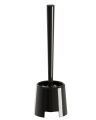 IKEA Toilet Brush/Holder, Black/White. 