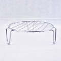 Tall Hot Pot Stand Round Stainless Steel. 