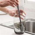 1Pcs Soft Rubber Cup Brush Kitchen Cleaning Tools Long Handle Drink Wineglass Bottle Glass Cup Washing kitchen cleaning tools. 