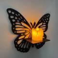 Pack of 3 Decorative Butterfly Wall Shelf, Latest Butterfly Candle Stand, Wall Decor Ideas, Wooden Wall Shelves |New Premium Wooden Wall Art Big Size I Wall Decor Art for bedroom I Decoration Piece for Home Decor I Latest Butterfly Candle Stand Shelf. 