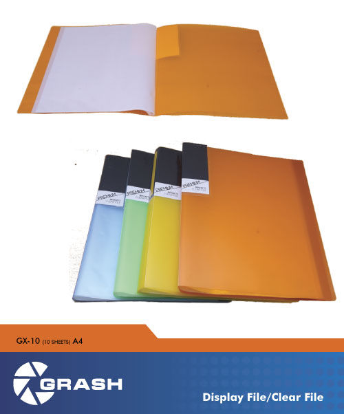 Grash Notes GRASH 10 POCKET DISPLAY BOOK GX-10 A4 | Daraz.pk