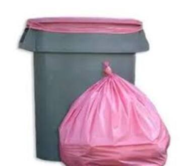 Pure Garbage Easy Pure Garbage Bags For Dust Bin -Pink- 1 Kg - Size 35*45 Inch ...