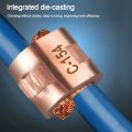 Aluminum Cable Clamp C Type Copper Wire Clip Copper Wire Connector Copper C-shaped Clamp Wire. 