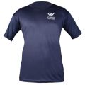 Icono couture Quick Drying Sports Gym Fitness Exercise Running Comfortable T Shirt for Men in Navy Blue Color. 