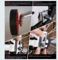 Bicycle Universal  Kid Training Wheel for 12 ,14 ,16 ,18 ,20 Cycle Supporting Wheels Adjustable Bicycle Wheels Bike Side Wheels Training Balance Small Wheels For Universal Kids Bike Wheels. 