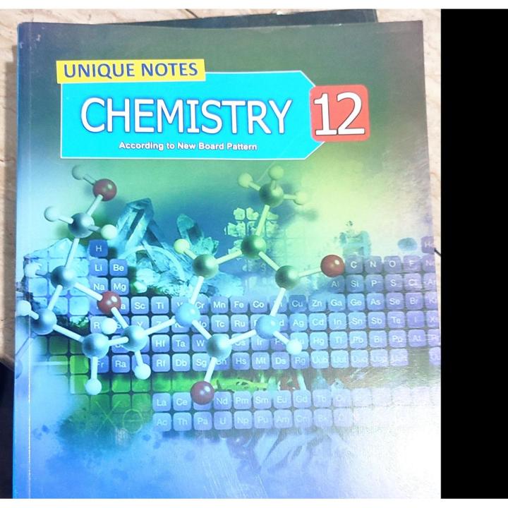 Chemistry Notes 12th Unique Notes