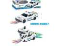 Transformer Mini Police Robot Car Toy For Kids. 