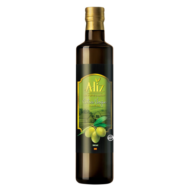 Aliz Extra Virgin Olive Oil 500ml | Extra Virgin Olive Oil Price | Extra Virgin Olive Oil Cooking